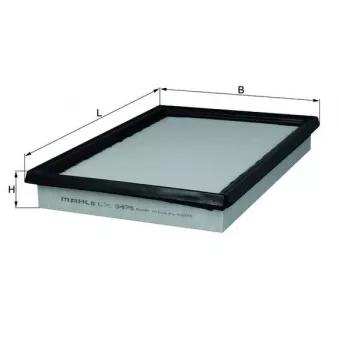 Filtre à air KNECHT LX 3475