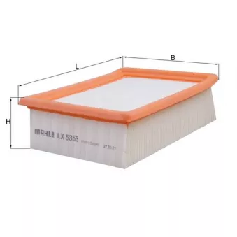 Filtre à air KNECHT LX 3535