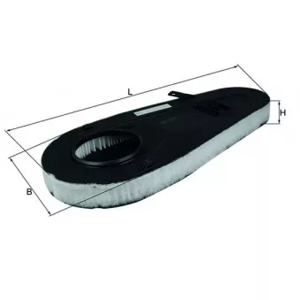 Filtre à air KNECHT LX 3598