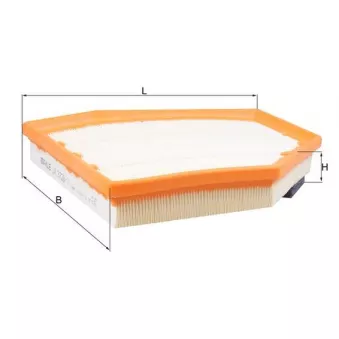 Filtre à air KNECHT LX 3728/1