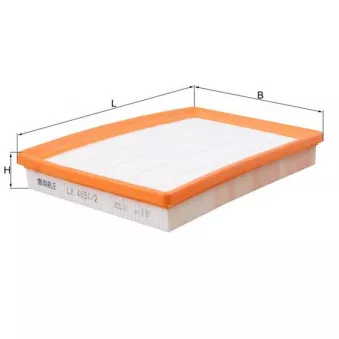 Filtre à air KNECHT LX 4031/2