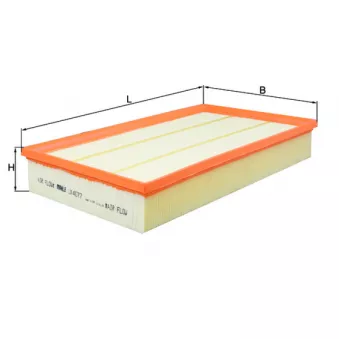 Filtre à air KNECHT LX 4077