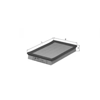 Filtre à air KNECHT LX 414