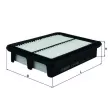 Filtre à air KNECHT LX 4142 - Visuel 1