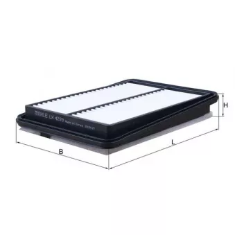 Filtre à air KNECHT LX 4239