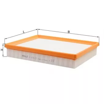 Filtre à air KNECHT LX 4296/7
