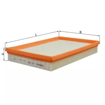 Filtre à air KNECHT LX 430