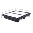 Filtre à air KNECHT LX 4301 - Visuel 1