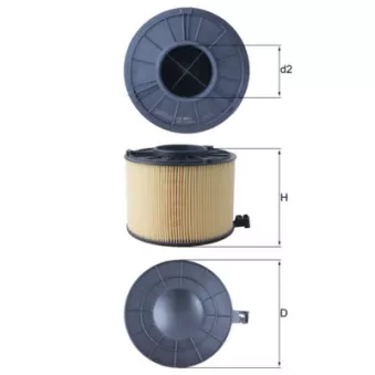 Filtre à air KNECHT LX 4411