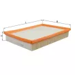 Filtre à air KNECHT LX 443 - Visuel 1