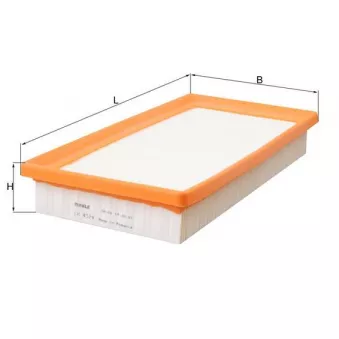 Filtre à air KNECHT LX 4529