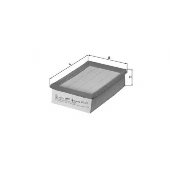 Filtre à air KNECHT LX 475
