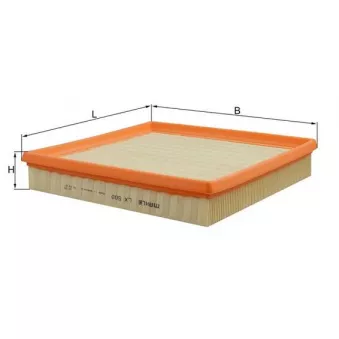 Filtre à air KNECHT LX 500