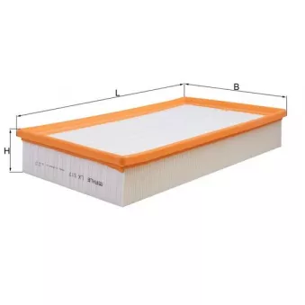 Filtre à air KNECHT LX 517