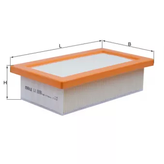Filtre à air KNECHT LX 5596