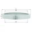 Filtre à air KNECHT LX 61 - Visuel 1