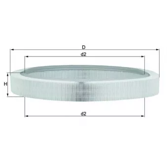 Filtre à air KNECHT LX 61