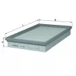 Filtre à air KNECHT LX 63 - Visuel 1