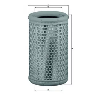 Filtre à air KNECHT LX 646/1