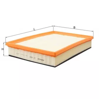 Filtre à air KNECHT LX 688