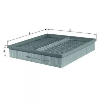 Filtre à air KNECHT LX 736