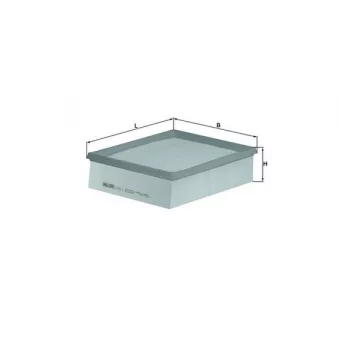 Filtre à air KNECHT LX 742/2