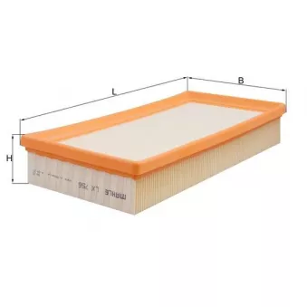 Filtre à air KNECHT LX 756