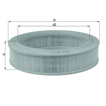 Filtre à air KNECHT LX 81
