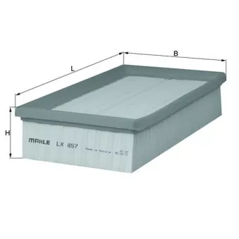 Filtre à air KNECHT LX 857