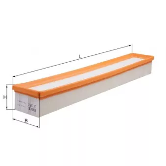 Filtre à air KNECHT LX 992