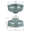 Cloche filtre a huile KNECHT OCS 1 - Visuel 1