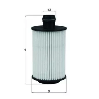 Filtre à huile KNECHT OX 1012D
