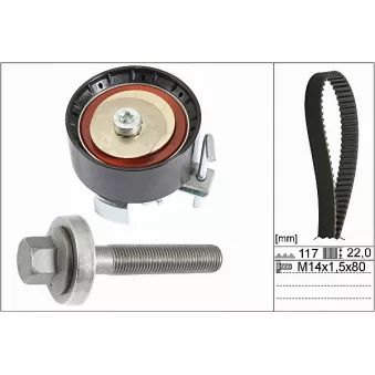Kit de distribution HEPU 20-1836