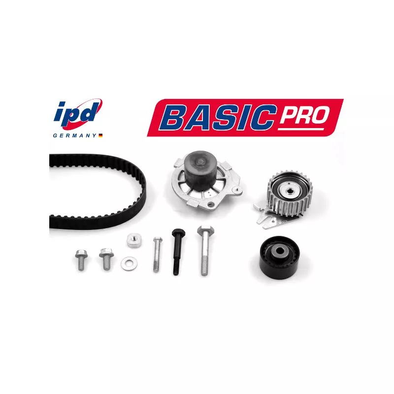 Pompe à eau + kit de courroie de distribution HEPU K62066