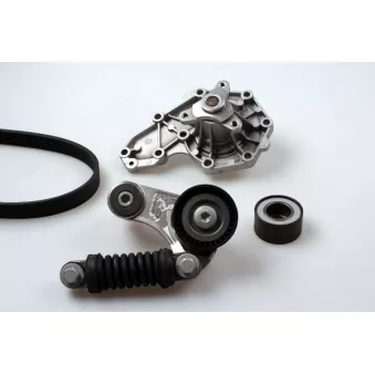 Pompe à eau+Jeu de courroie trapézoïdale à nervures HEPU PK00541