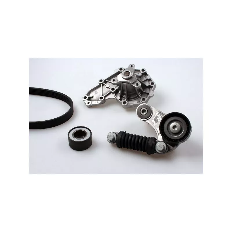 Pompe à eau+Jeu de courroie trapézoïdale à nervures HEPU PK00542