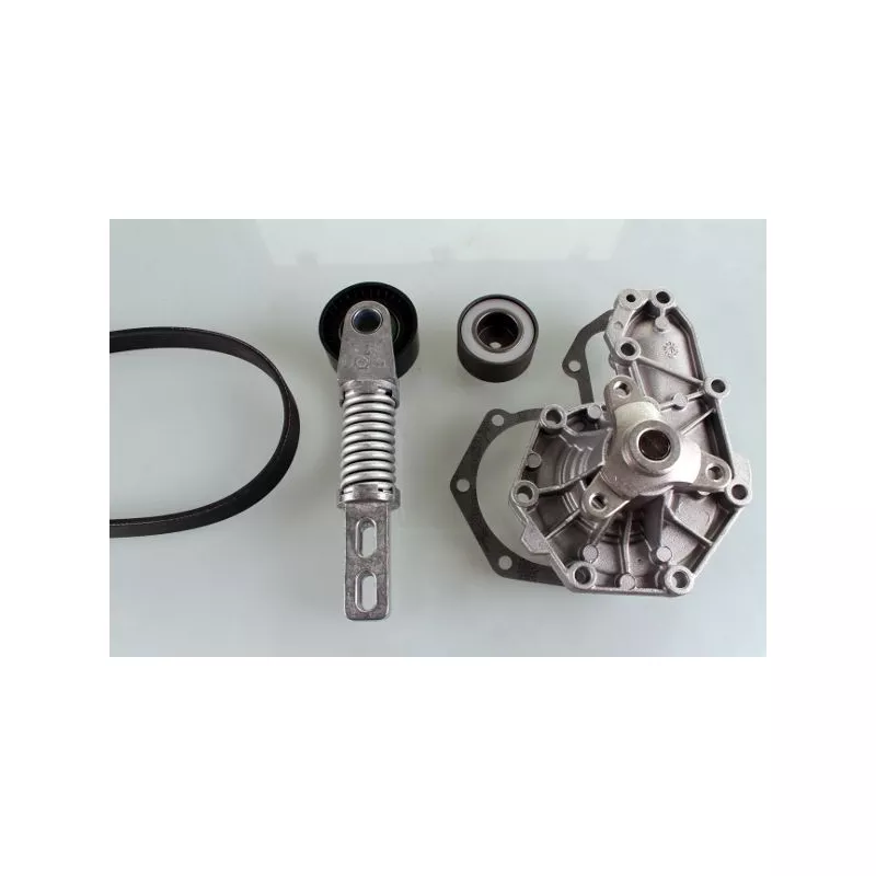 Pompe à eau+Jeu de courroie trapézoïdale à nervures HEPU PK00543