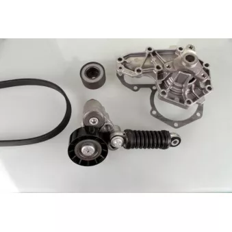 Pompe à eau+Jeu de courroie trapézoïdale à nervures HEPU PK00544