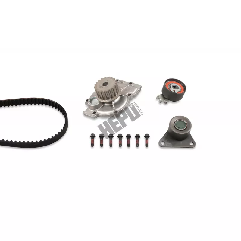 Pompe à eau + kit de courroie de distribution HEPU PK00566