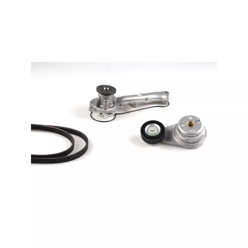 Pompe à eau+Jeu de courroie trapézoïdale à nervures HEPU PK01320