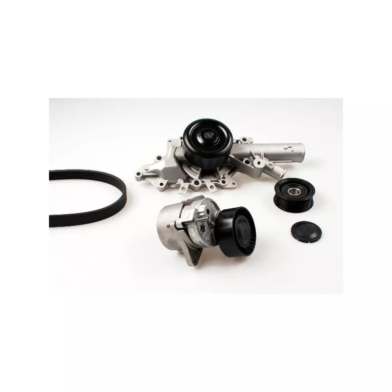 Pompe à eau+Jeu de courroie trapézoïdale à nervures HEPU PK01350