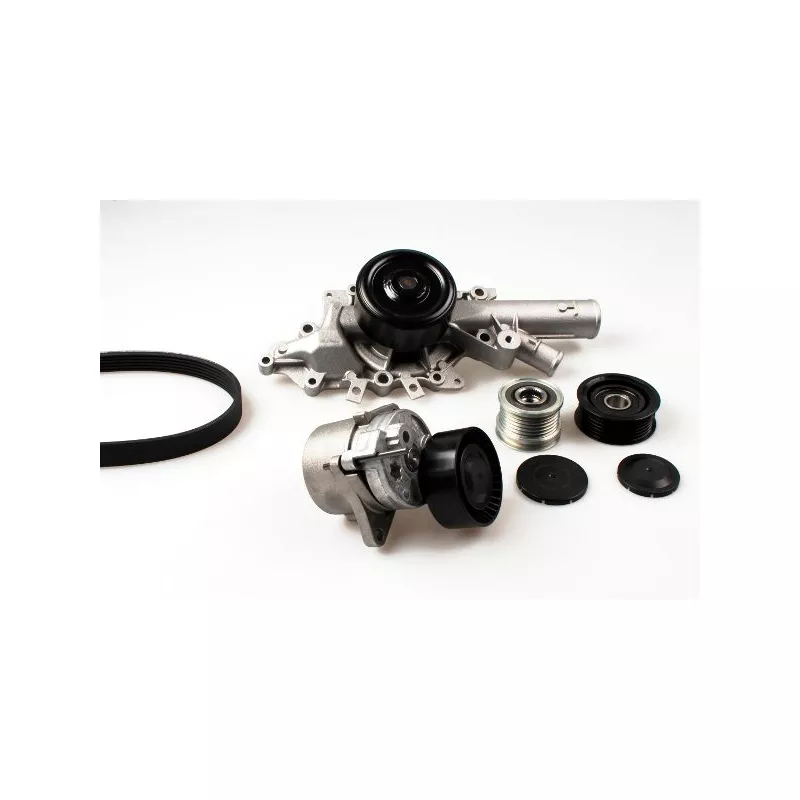 Pompe à eau+Jeu de courroie trapézoïdale à nervures HEPU PK01351