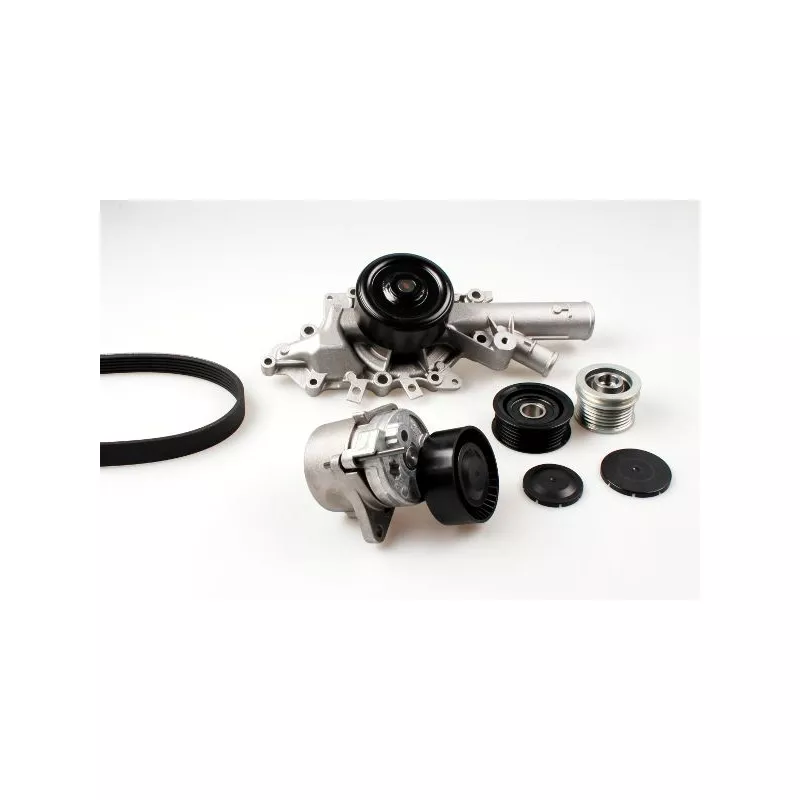 Pompe à eau+Jeu de courroie trapézoïdale à nervures HEPU PK01352