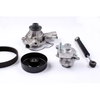 Pompe à eau+Jeu de courroie trapézoïdale à nervures HEPU PK01380