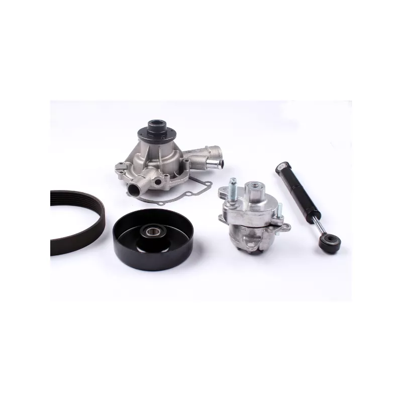 Pompe à eau+Jeu de courroie trapézoïdale à nervures HEPU PK01380