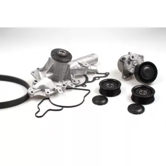 Pompe à eau+Jeu de courroie trapézoïdale à nervures HEPU PK01391