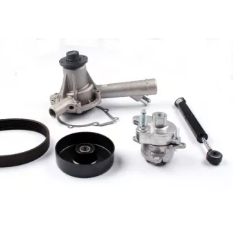 Pompe à eau+Jeu de courroie trapézoïdale à nervures HEPU PK01420