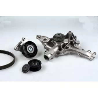 Pompe à eau+Jeu de courroie trapézoïdale à nervures HEPU PK01480