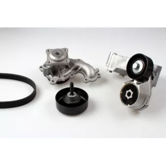 Pompe à eau+Jeu de courroie trapézoïdale à nervures HEPU PK02371