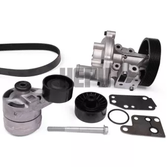 Pompe à eau+Jeu de courroie trapézoïdale à nervures HEPU PK02480